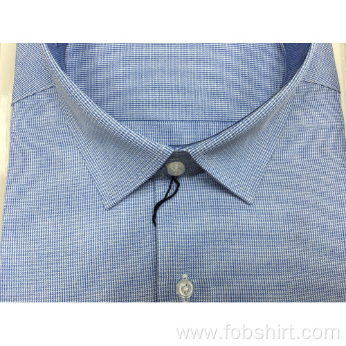 Hot Sale Formal Mens Shirts Custom Yarn Dyed Business Shirt in Spring Manufactory